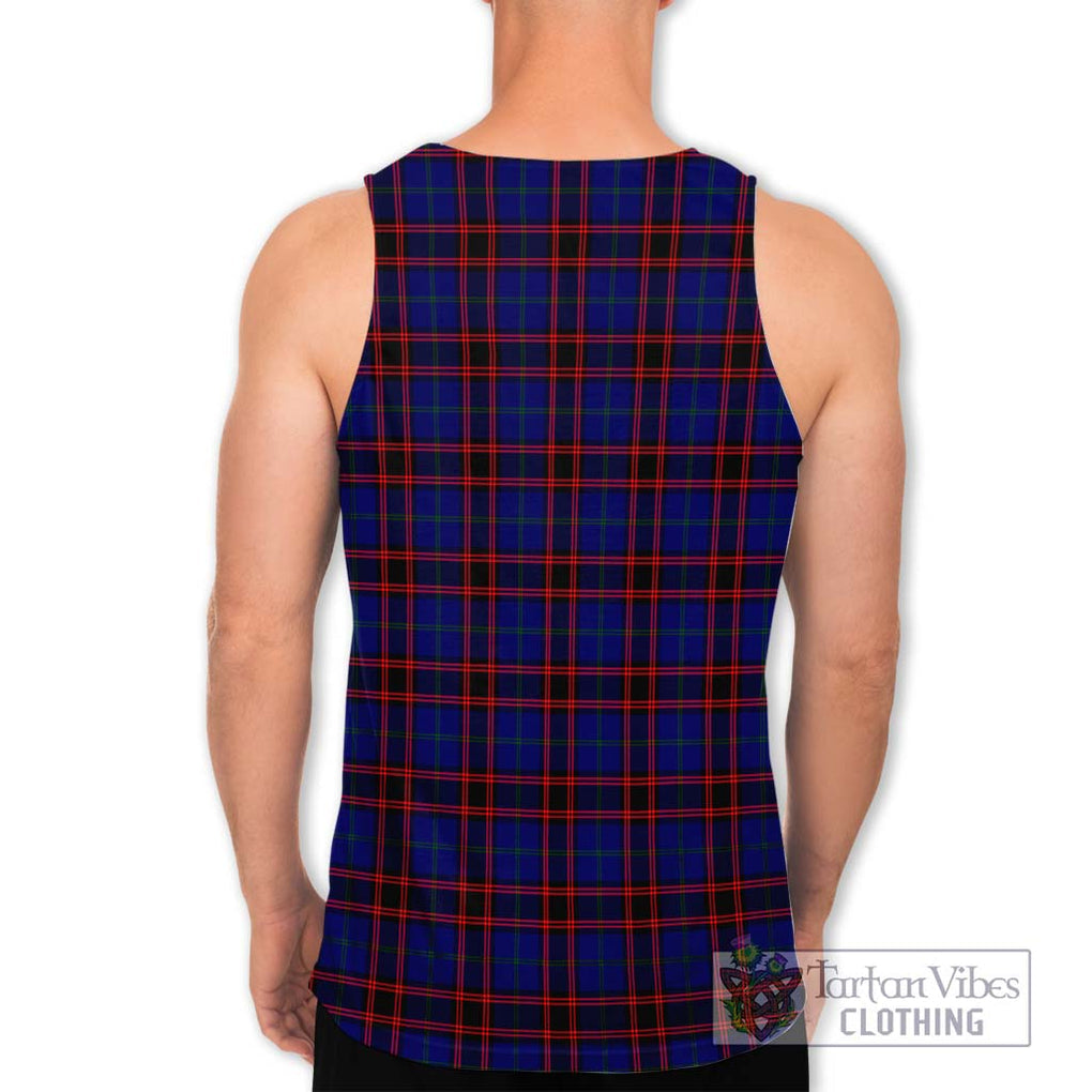 Home Modern Tartan Men's Tank Top with Family Crest DNA In Me Style - Tartanvibesclothing Shop