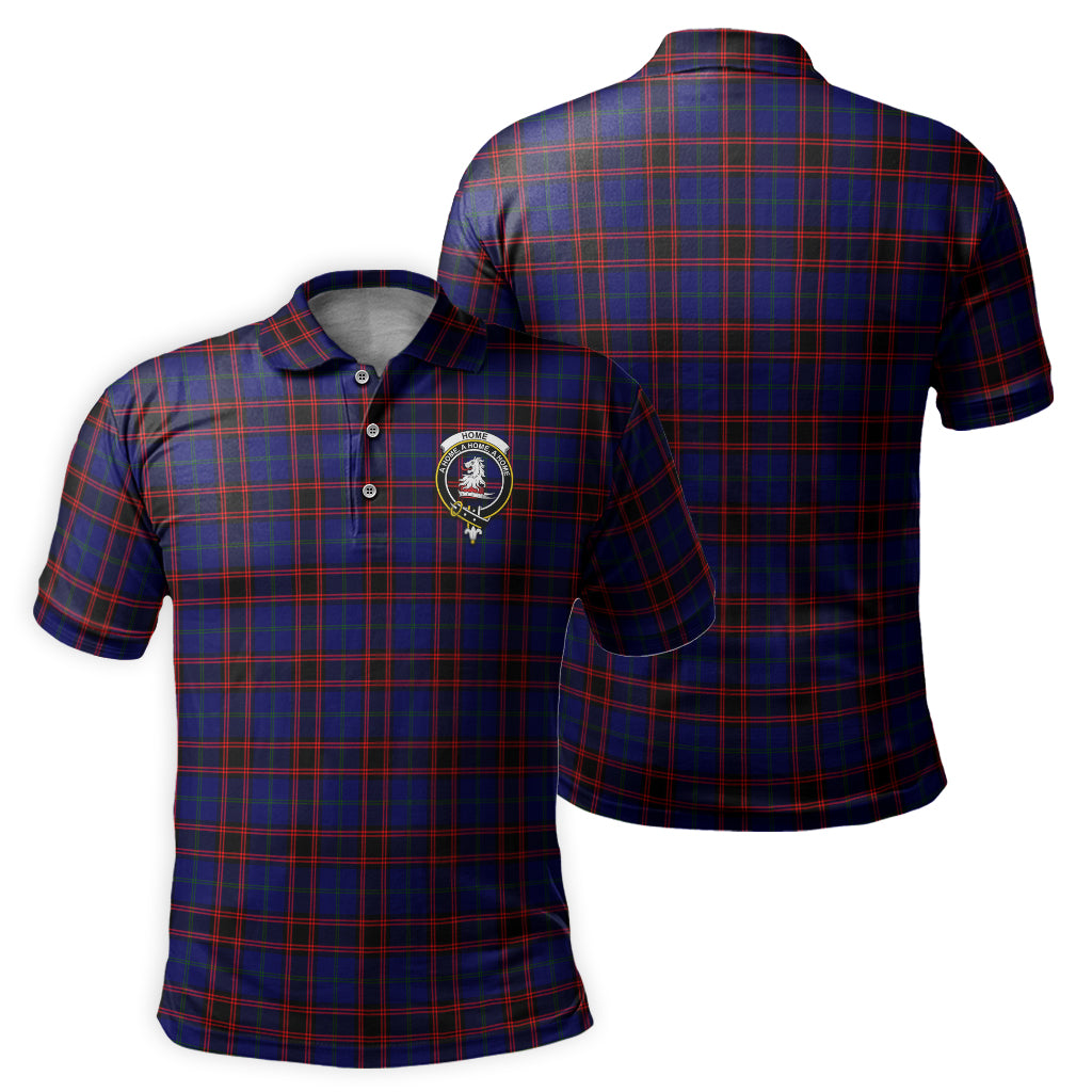 Home Modern Tartan Men's Polo Shirt with Family Crest - Tartan Vibes Clothing