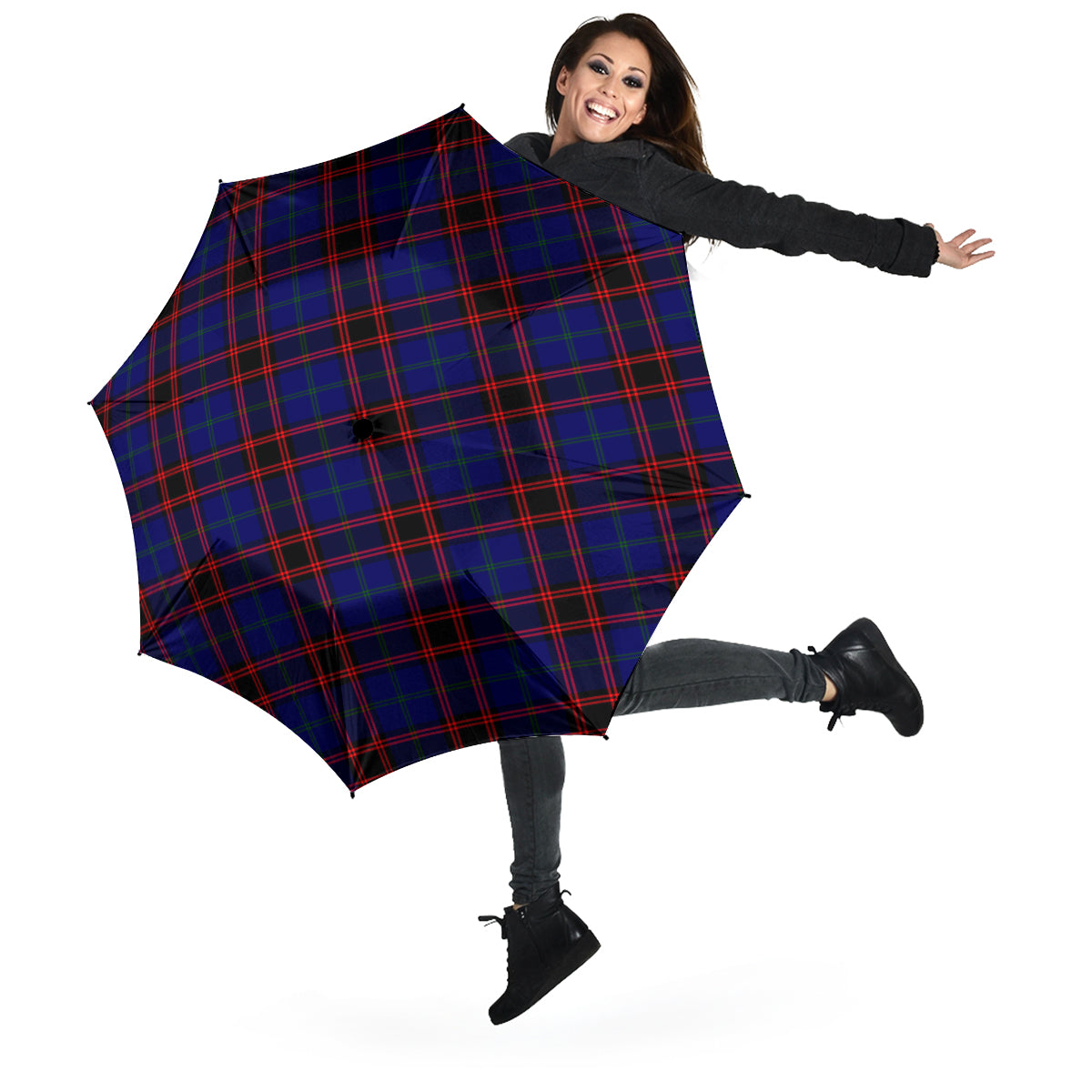 Home Modern Tartan Umbrella - Tartanvibesclothing