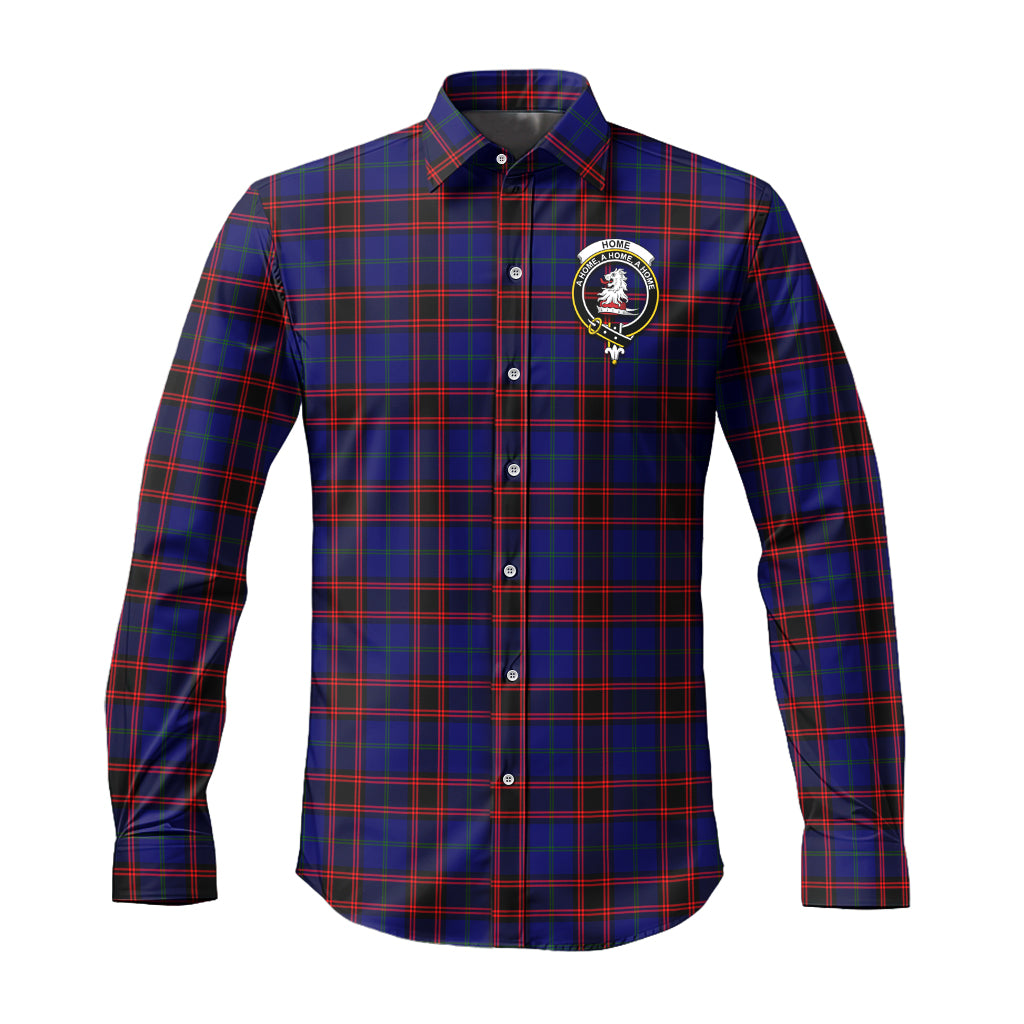 home-modern-tartan-long-sleeve-button-up-shirt-with-family-crest