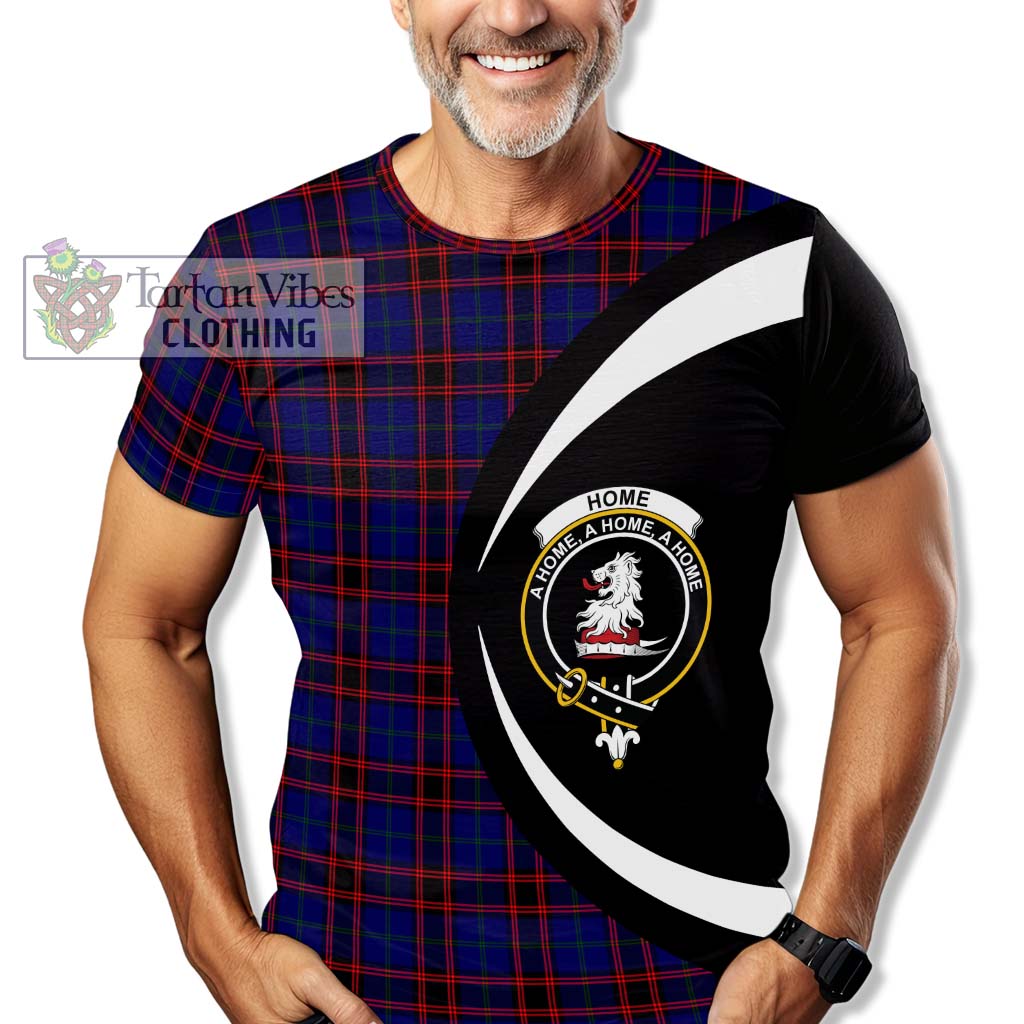 Tartan Vibes Clothing Home Modern Tartan T-Shirt with Family Crest Circle Style