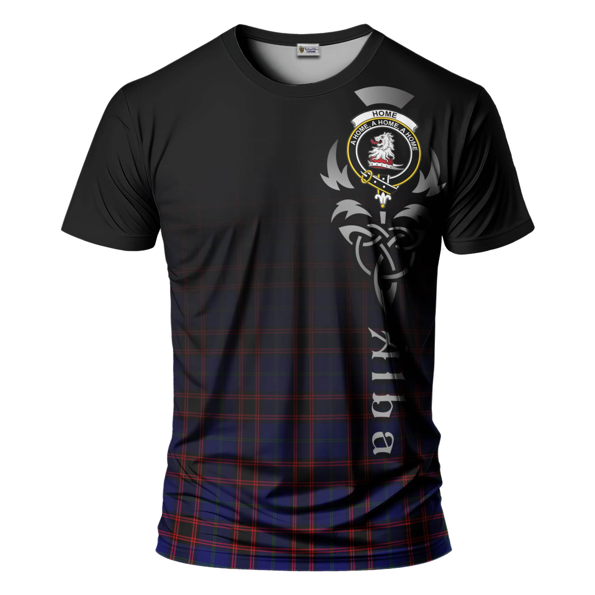 Tartan Vibes Clothing Home Modern Tartan T-Shirt Featuring Alba Gu Brath Family Crest Celtic Inspired