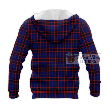 Home Modern Tartan Knitted Hoodie with Family Crest DNA In Me Style