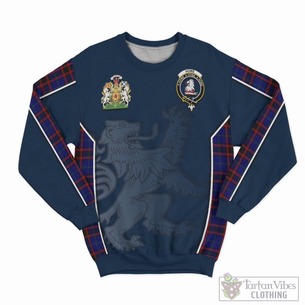 Tartan Vibes Clothing Home Modern Tartan Sweater with Family Crest and Lion Rampant Vibes Sport Style