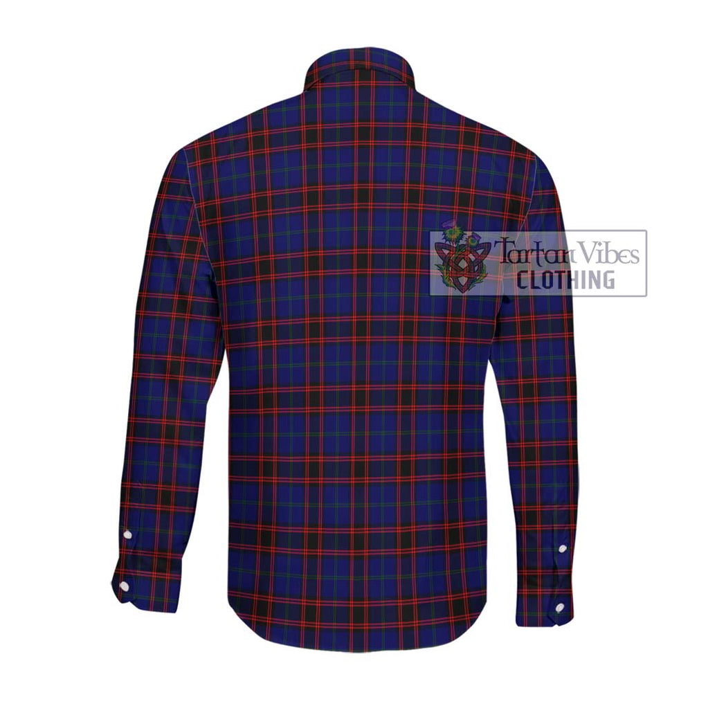 Home Modern Tartan Long Sleeve Button Shirt with Family Crest DNA In Me Style - Tartanvibesclothing Shop