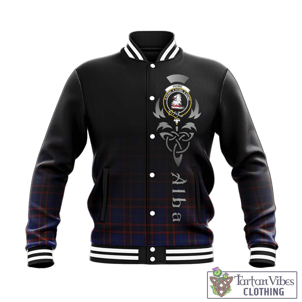 Tartan Vibes Clothing Home Modern Tartan Baseball Jacket Featuring Alba Gu Brath Family Crest Celtic Inspired