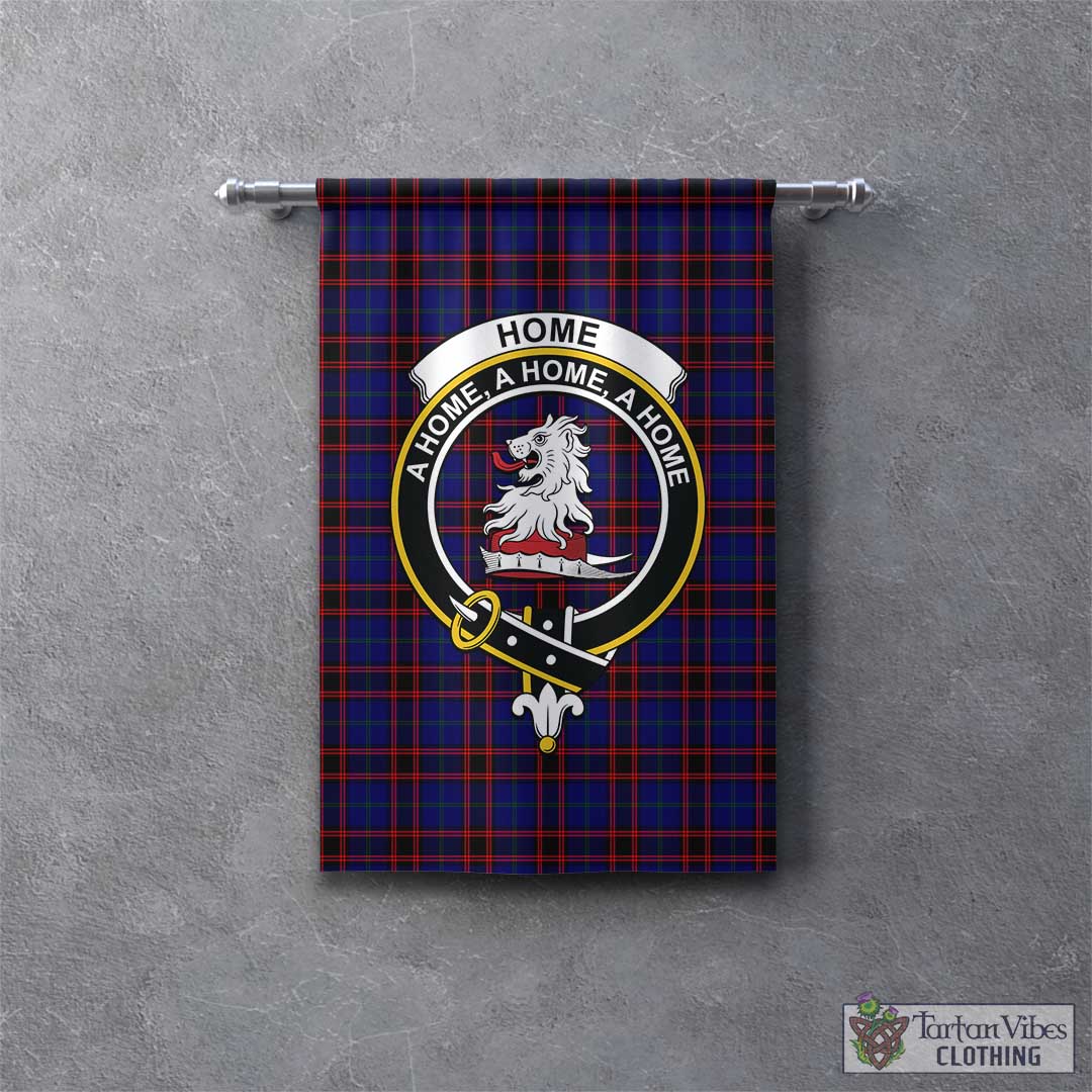 Tartan Vibes Clothing Home Modern Tartan Gonfalon, Tartan Banner with Family Crest