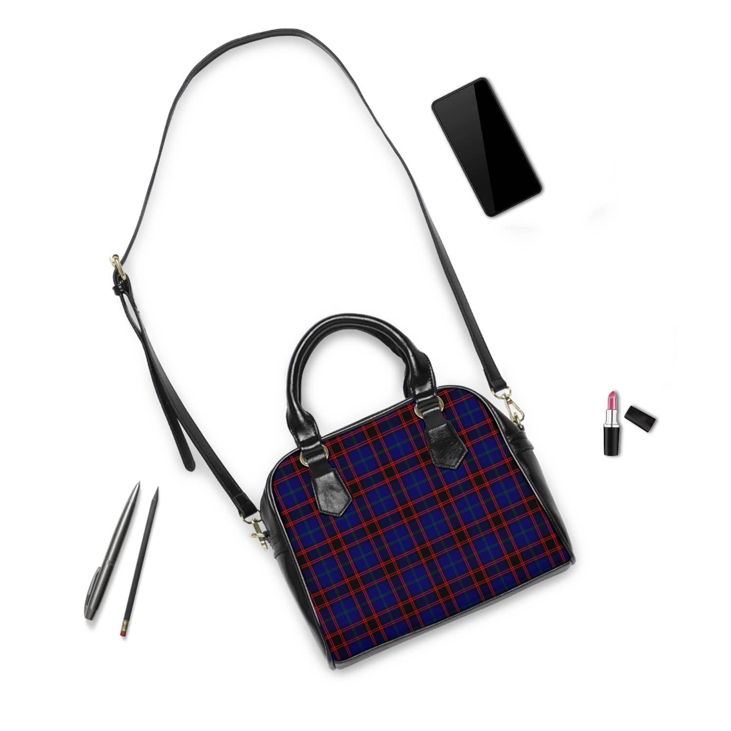 Home Modern Tartan Shoulder Handbags - Tartanvibesclothing