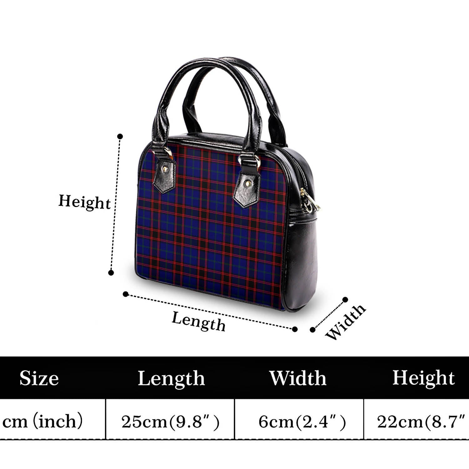 Home Modern Tartan Shoulder Handbags - Tartanvibesclothing