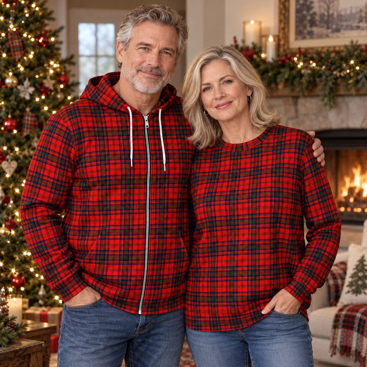 Christmas Gift - Tartan Hoodies & Sweaters