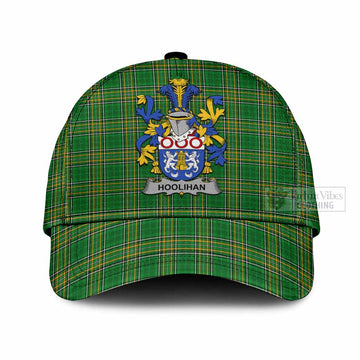 Hoolihan Irish Clan Tartan Classic Cap with Coat of Arms