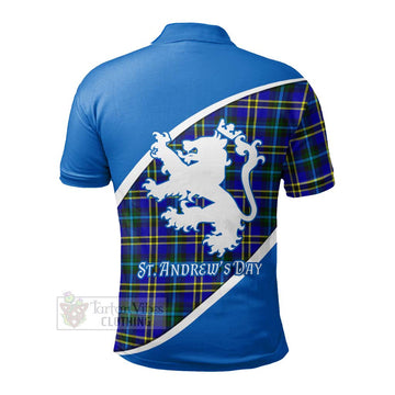 Hope Family Crest Tartan Polo Shirt Celebrate Saint Andrew's Day in Style