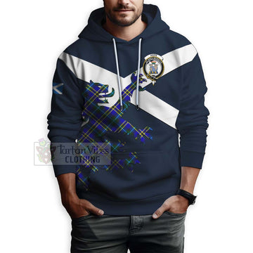 Hope Tartan Lion Rampant Hoodie Proudly Display Your Heritage with Alba Gu Brath and Clan Name