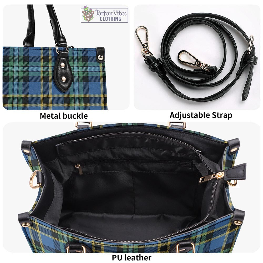 Tartan Vibes Clothing Hope Ancient Tartan Luxury Leather Handbags