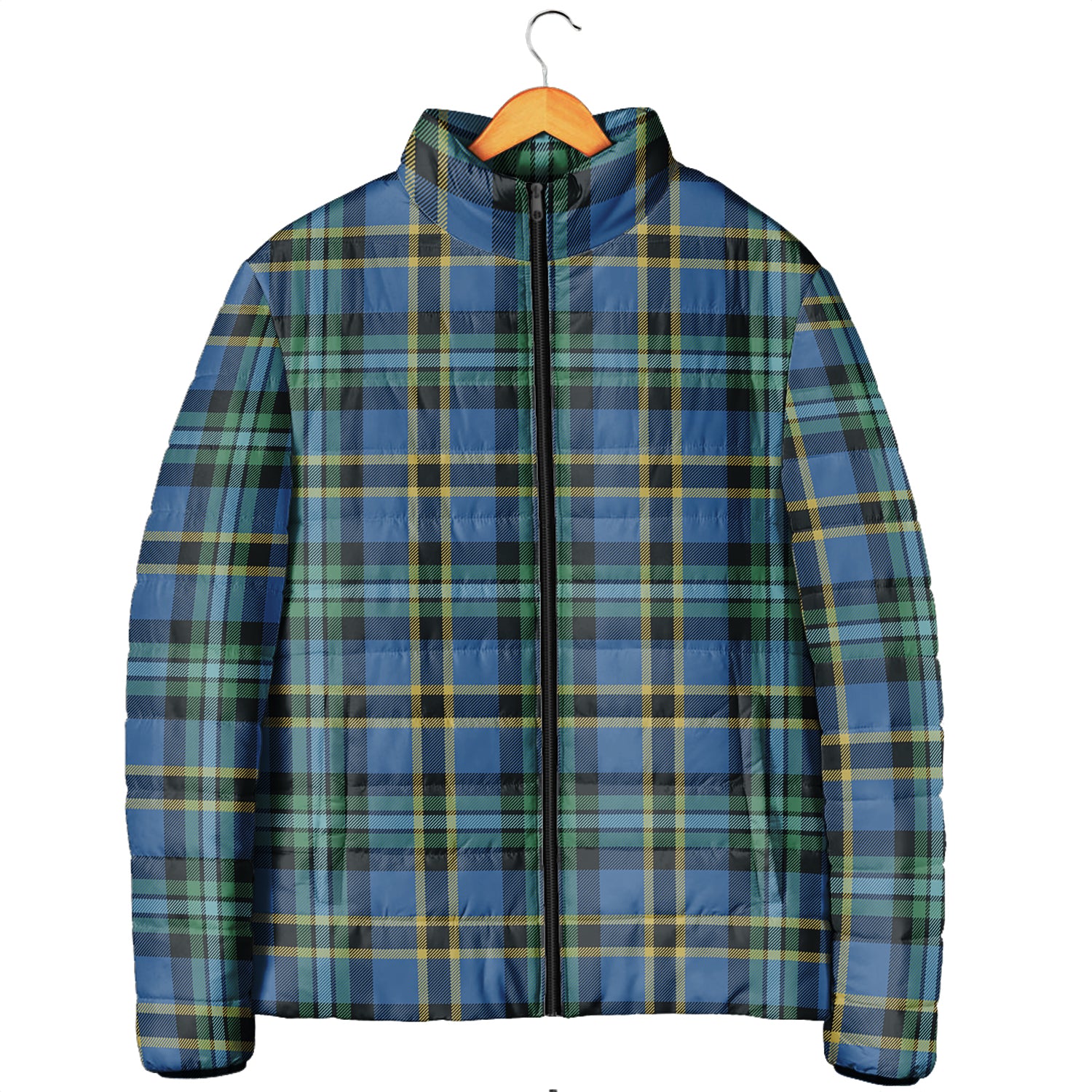 Hope Ancient Tartan Padded Jacket Men's Padded Jacket - Tartan Vibes Clothing