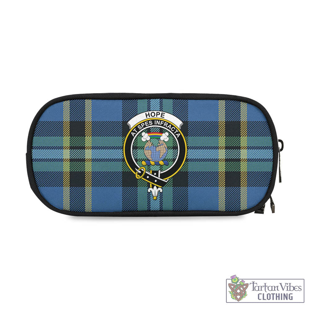 Tartan Vibes Clothing Hope Ancient Tartan Pen and Pencil Case with Family Crest