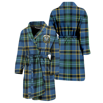 Hope Ancient Tartan Bathrobe with Family Crest