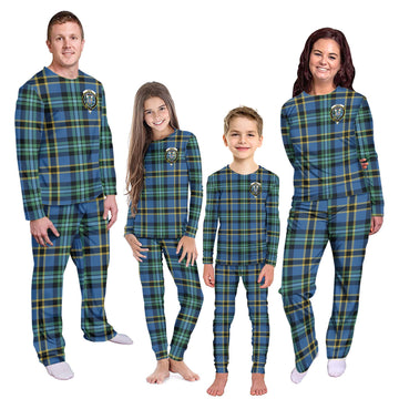 Hope Ancient Tartan Pajamas Family Set with Family Crest