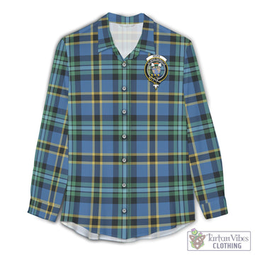 Hope Ancient Tartan Women's Casual Shirt with Family Crest