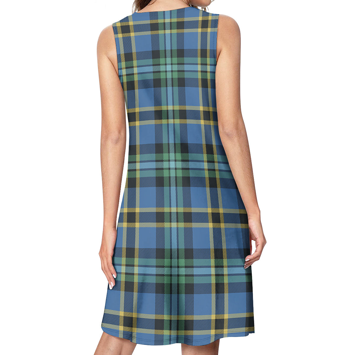 Hope Ancient Tartan Womens Casual Dresses - Tartanvibesclothing