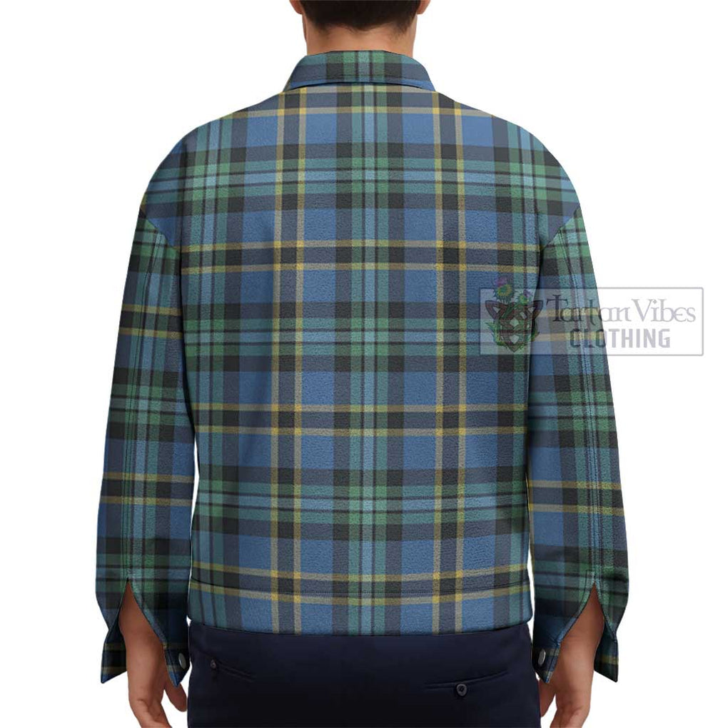 Hope Ancient Tartan Unisex Lapel Cotton Jacket - Tartan Vibes Clothing