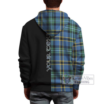 Hope Ancient Tartan Hoodie with Family Crest and Half Of Me Style