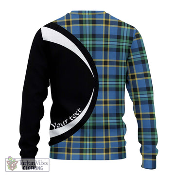 Hope Ancient Tartan Ugly Sweater with Family Crest Circle Style