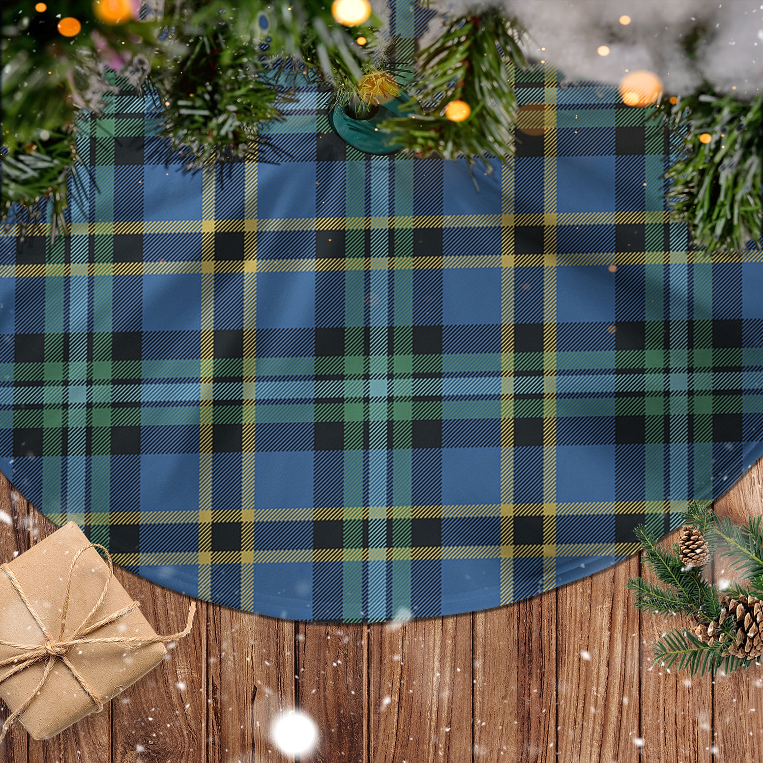 Hope Ancient Tartan Christmas Tree Skirt - Tartanvibesclothing