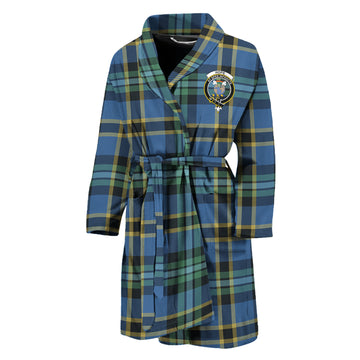 Hope Ancient Tartan Bathrobe with Family Crest