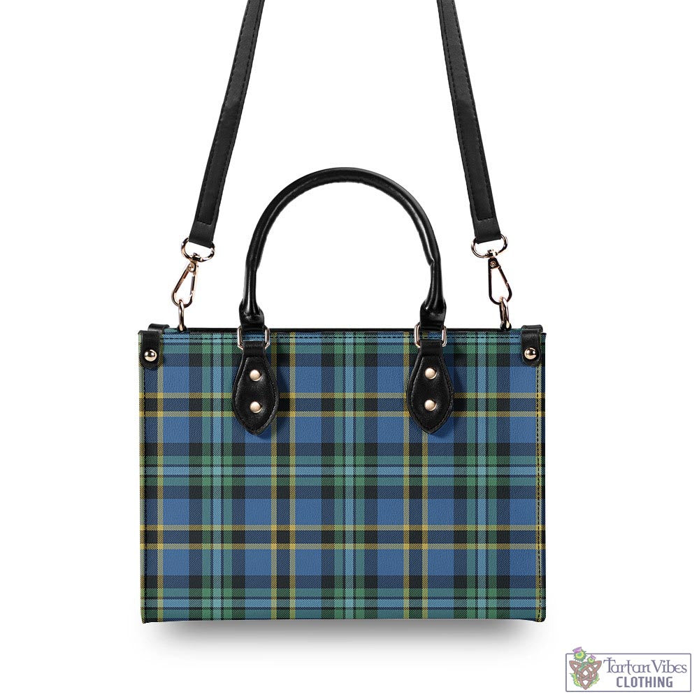 Tartan Vibes Clothing Hope Ancient Tartan Luxury Leather Handbags