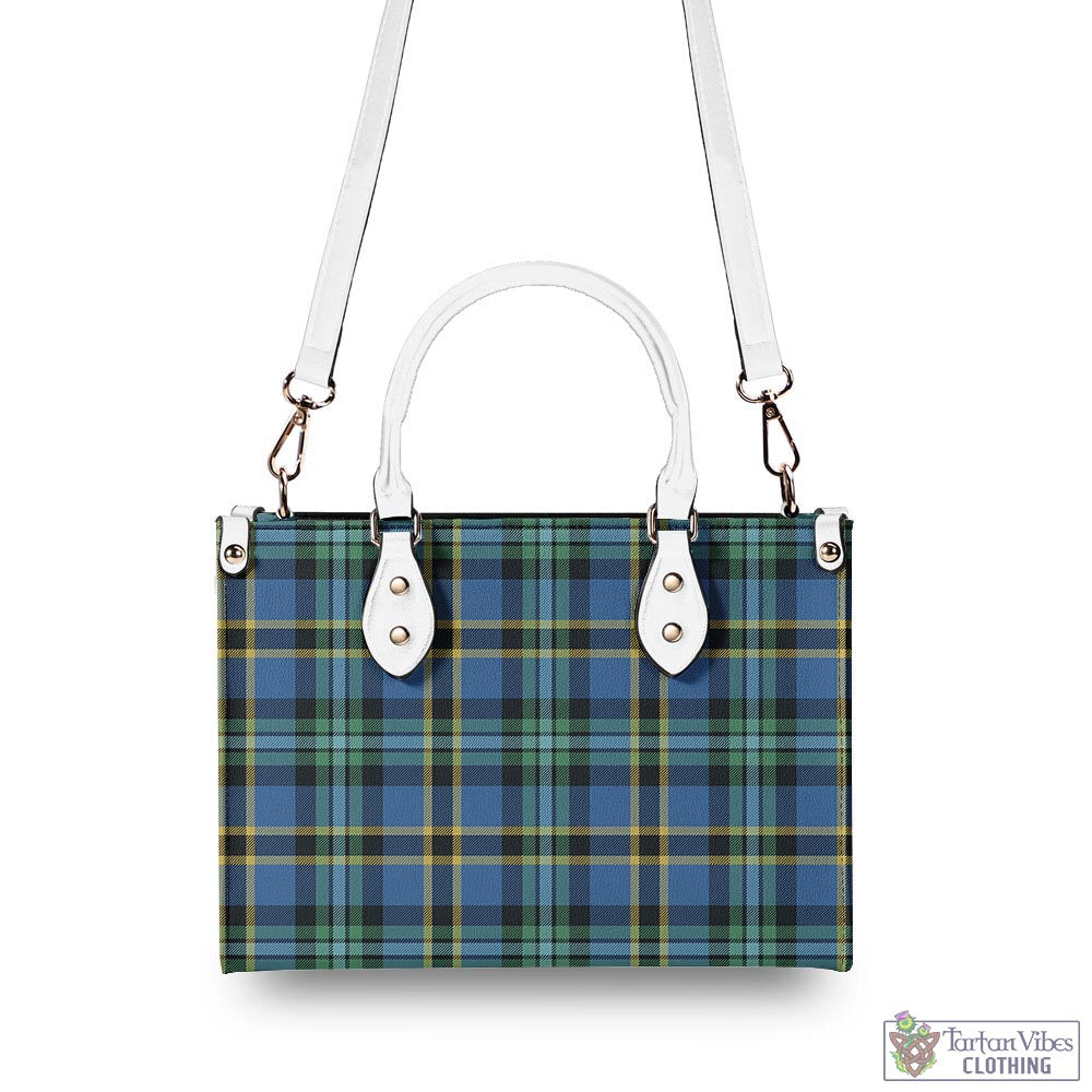 Tartan Vibes Clothing Hope Ancient Tartan Luxury Leather Handbags