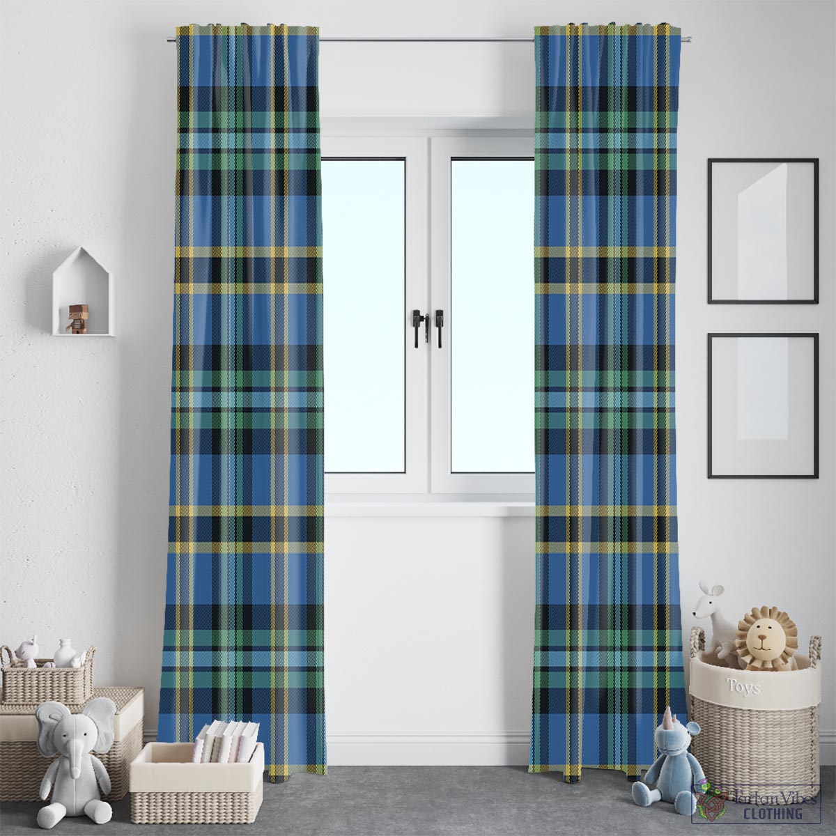 Hope Ancient Tartan Window Curtain