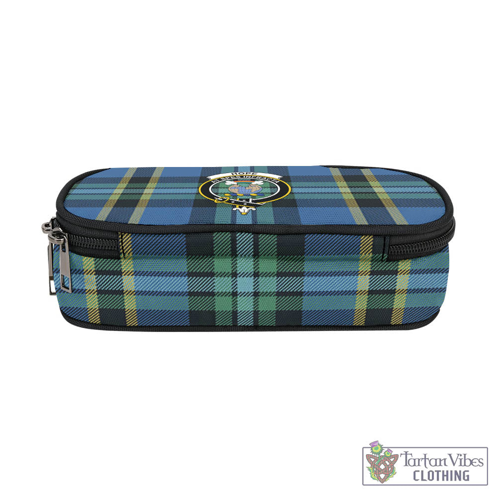 Tartan Vibes Clothing Hope Ancient Tartan Pen and Pencil Case with Family Crest