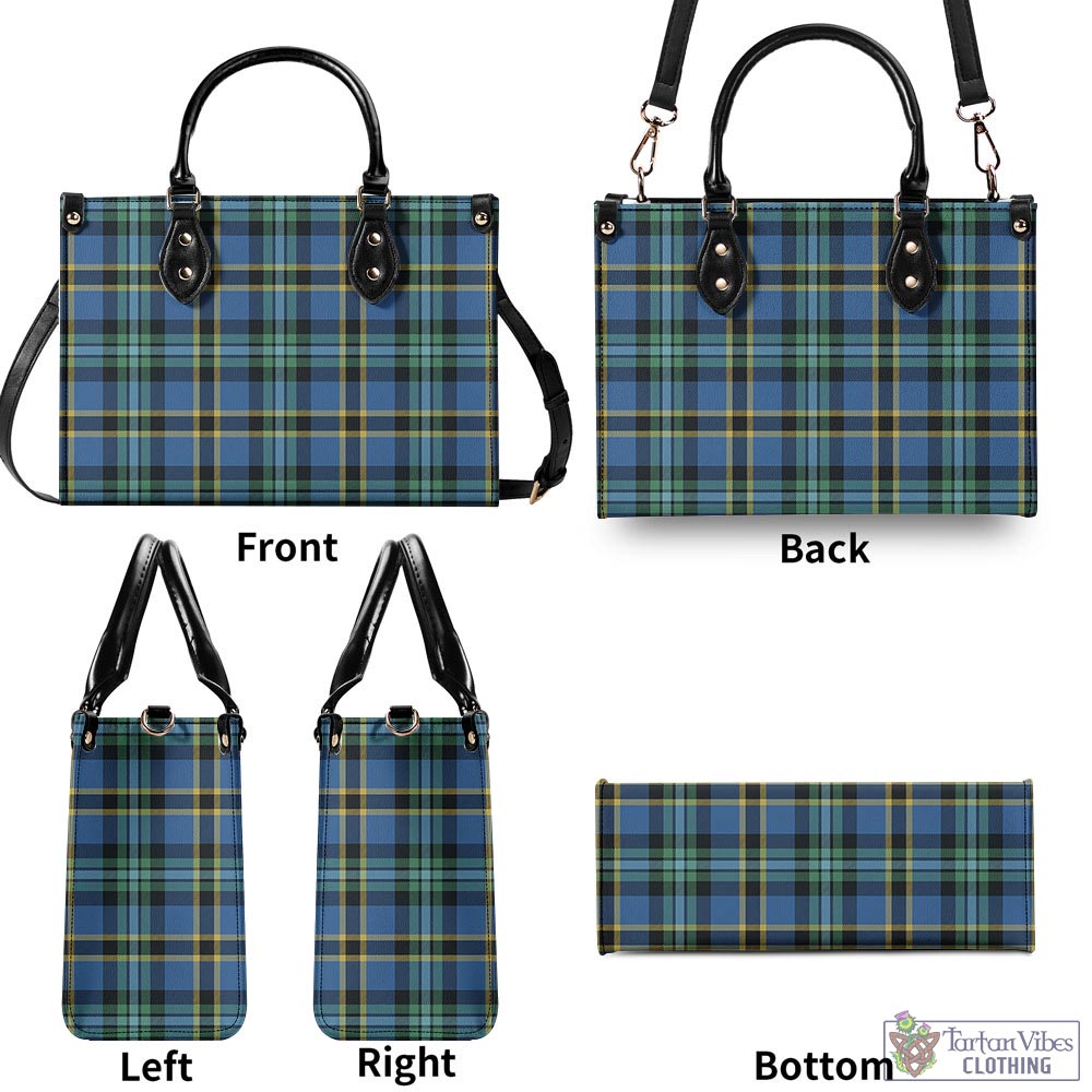 Tartan Vibes Clothing Hope Ancient Tartan Luxury Leather Handbags