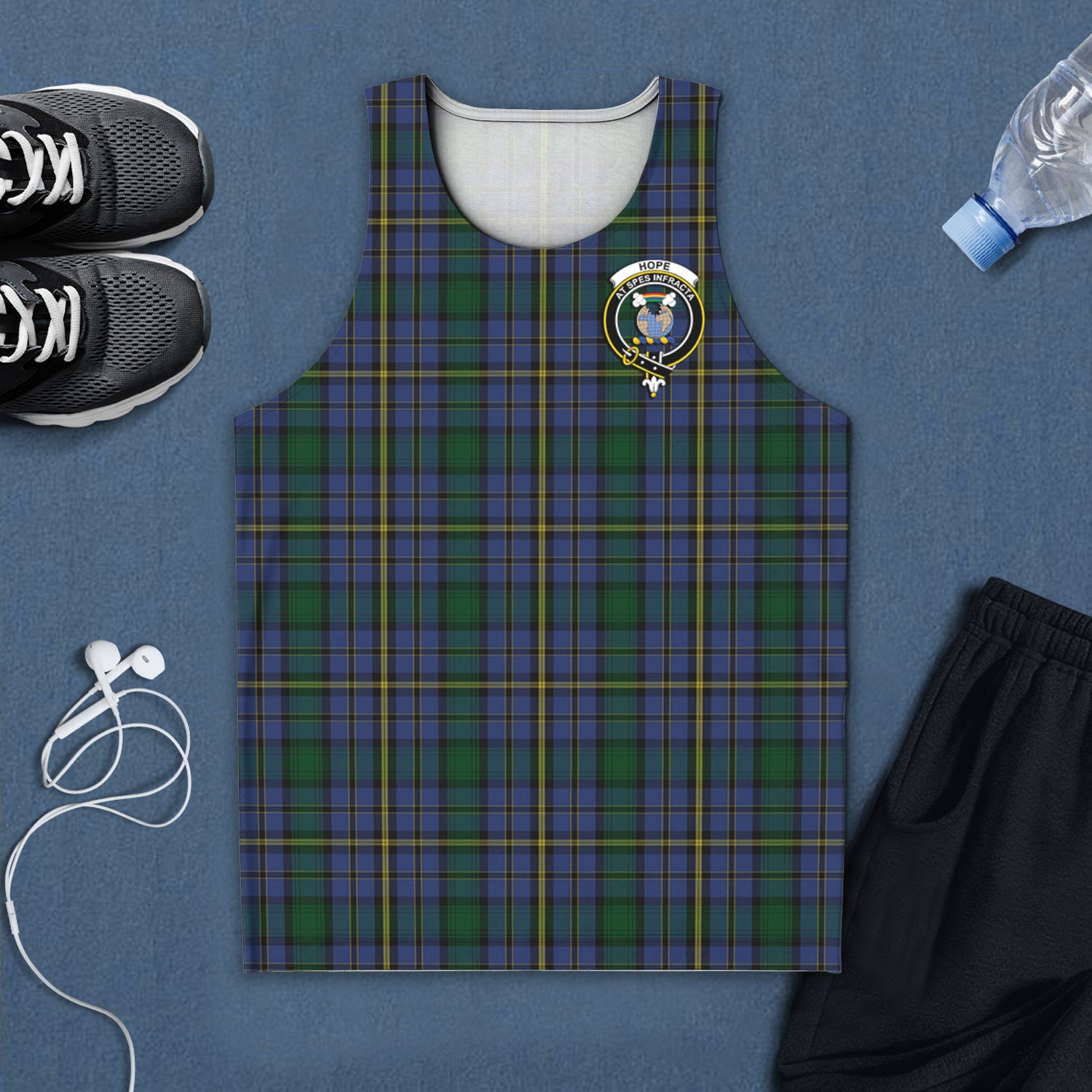 hope-clan-originaux-tartan-mens-tank-top-with-family-crest