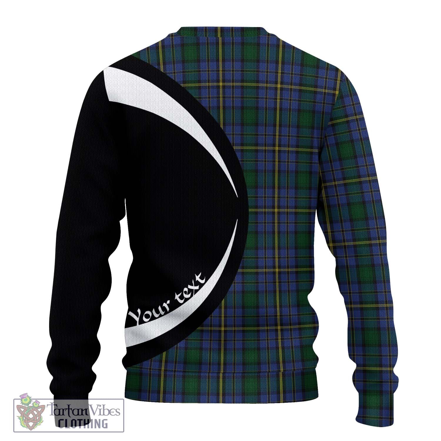 Hope Clan Originaux Tartan Ugly Sweater with Family Crest Circle Style - Tartan Vibes Clothing