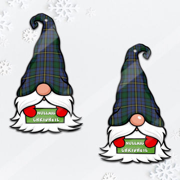 Hope Clan Originaux Gnome Christmas Ornament with His Tartan Christmas Hat
