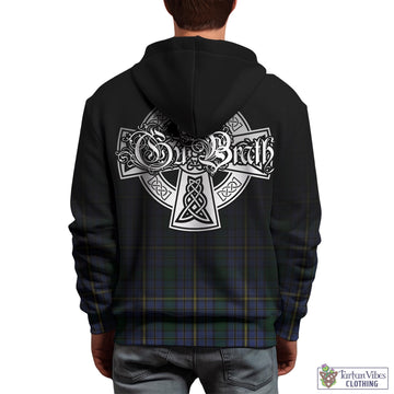 Hope Clan Originaux Tartan Hoodie Featuring Alba Gu Brath Family Crest Celtic Inspired