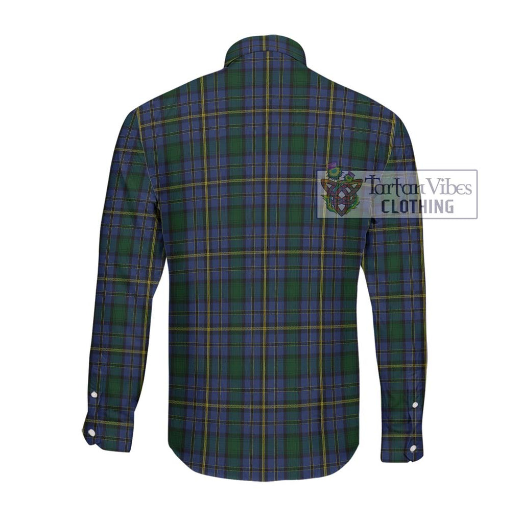 Hope Clan Originaux Tartan Long Sleeve Button Shirt with Family Crest DNA In Me Style - Tartanvibesclothing Shop