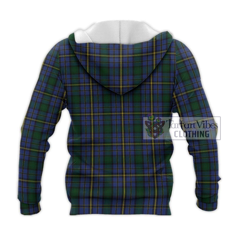 Hope Clan Originaux Tartan Knitted Hoodie with Family Crest DNA In Me Style - Tartanvibesclothing Shop