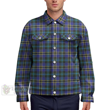 Hope Tartan Unisex Lapel Cotton Jacket