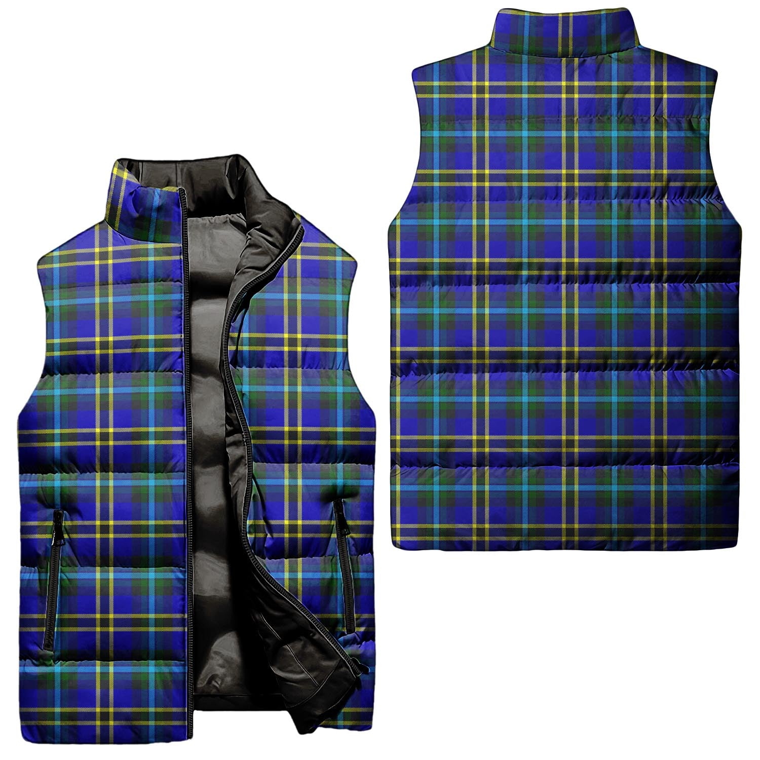 Hope Modern Tartan Sleeveless Puffer Jacket Unisex - Tartanvibesclothing