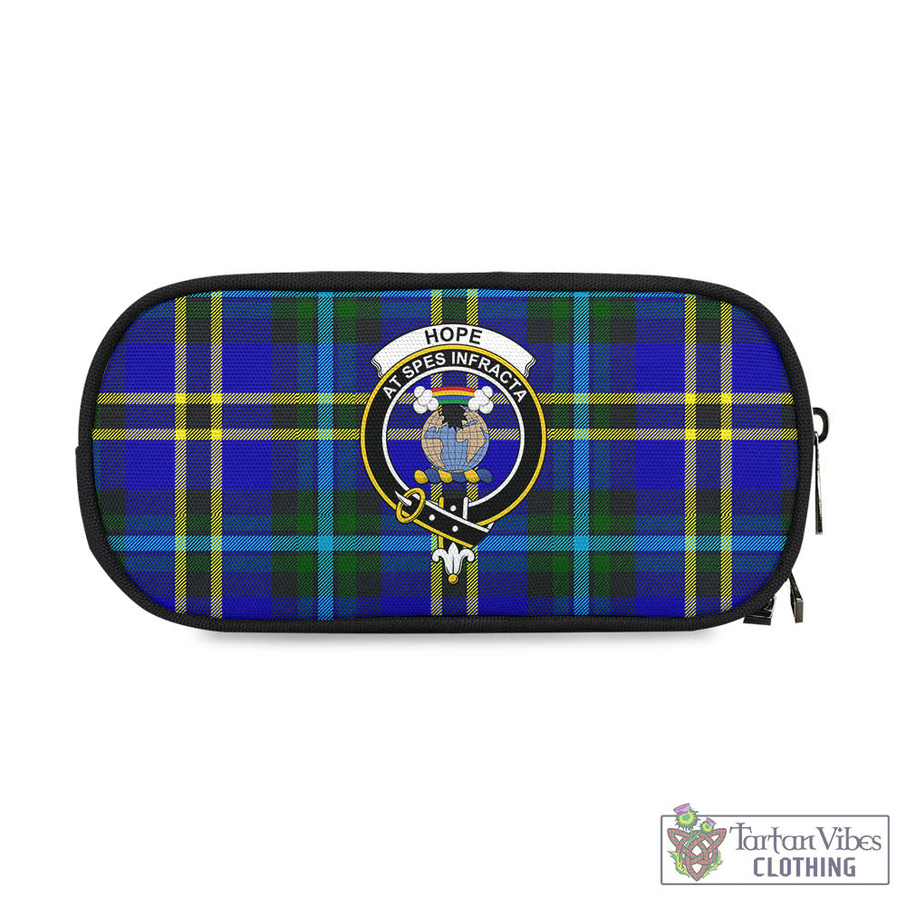 Tartan Vibes Clothing Hope Modern Tartan Pen and Pencil Case with Family Crest