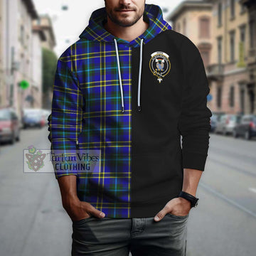 Hope Tartan Hoodie with Family Crest and Half Of Me Style