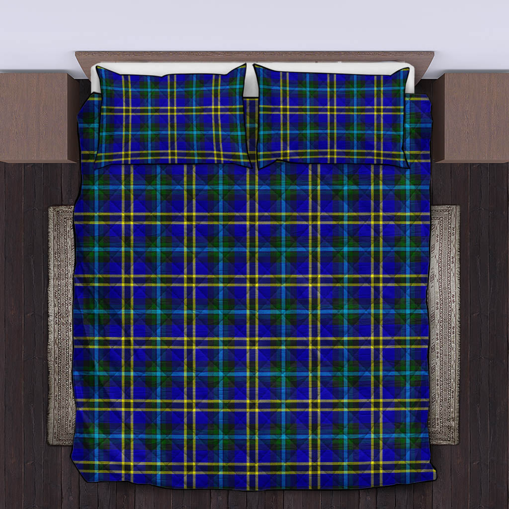 Hope Tartan Quilt Bed Set King - Tartan Vibes Clothing