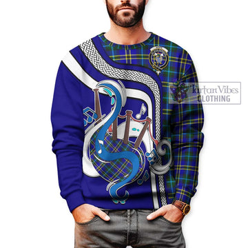 Hope Tartan Sweatshirt with Epic Bagpipe Style