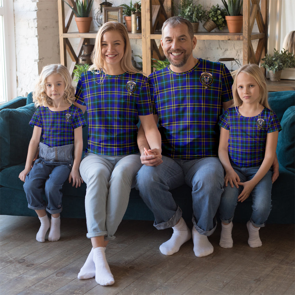 Hope Tartan T-Shirt with Family Crest Kid's Shirt - Tartan Vibes Clothing