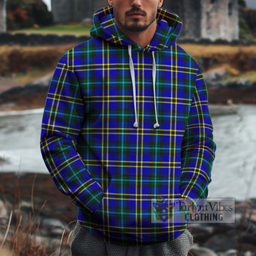 Hope Tartan Cotton Hoodie