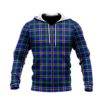 Hope Tartan Knitted Hoodie