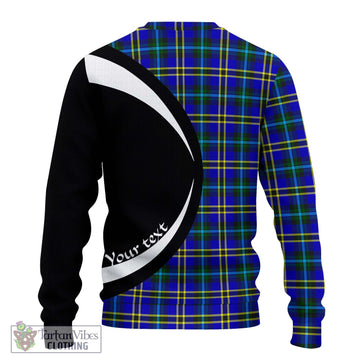 Hope Tartan Ugly Sweater with Family Crest Circle Style